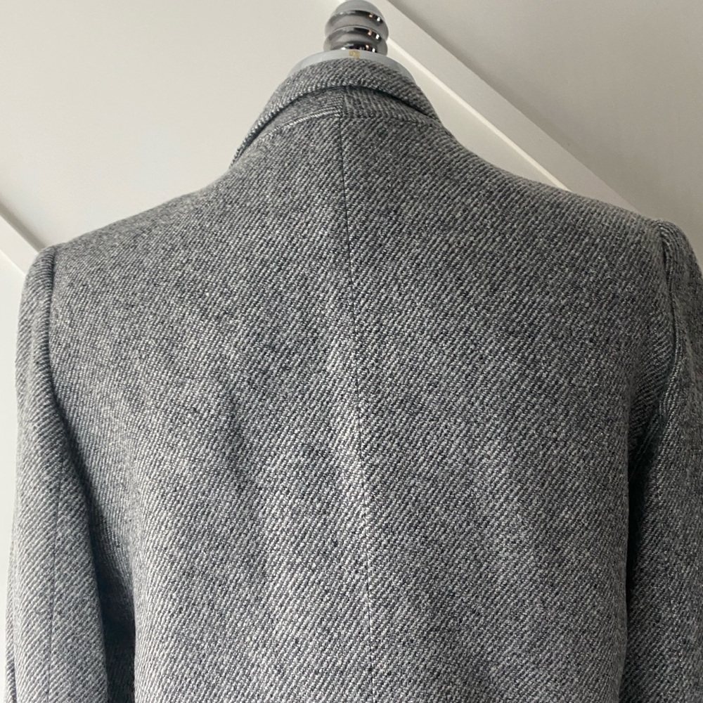 Smythe Single Breast Tweed Wool Aplca Silk Blend  Blazer - 8 - Picture 9 of 15